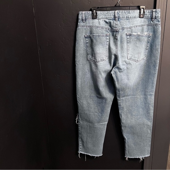 Refuge Denim MOM Women Jeans Color: Blue Size: 20 High waisted straight leg. - Picture 6 of 10